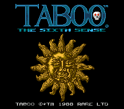 Taboo - The Sixth Sense (USA)